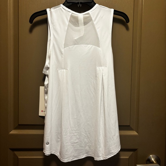 NWT Lululemon Miami 10K White Sculpt Tank Top Limited Edition Size 6 - Picture 3 of 4